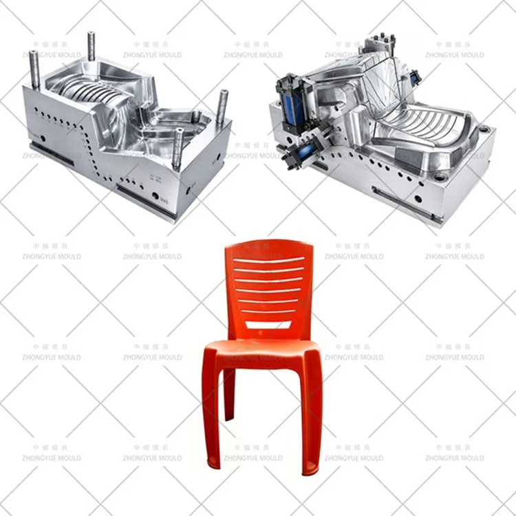প্লাস্টিক স্ট্যাকযোগ্য আর্মলেস চেয়ার ছাঁচ